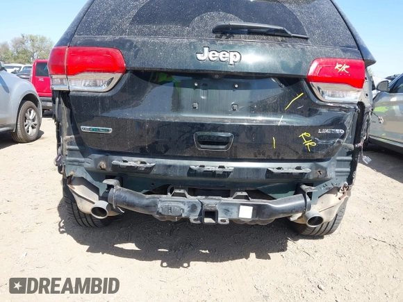 2014 Jeep Grand Cherokee Limited with VIN 1C4RJEBM4EC353610, listed as a IAAI auction lot 41830079 with 168,160 mi miles. Bid and sale history available at carsss.com. Image 6.