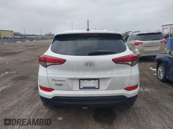 2017 Hyundai Tucson SE with VIN KM8J23A49HU297707, listed as a IAAI auction lot 41257353 with 164,687 mi miles. Bid and sale history available at carsss.com. Image 16.