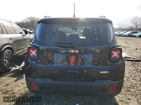 2020 Jeep Renegade Altitude with VIN ZACNJABB6LPL65270, listed as a Copart auction lot 48143655 with 31,457 mi miles and Salvage title. Bid and sale history available at DreamBid. Image 6.