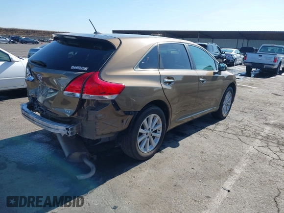 2012 Toyota Venza LE with VIN 4T3ZA3BB7CU057364, listed as a IAAI auction lot 42592927 with 156,864 mi miles and . Bid and sale history available at DreamBid. Image 4.