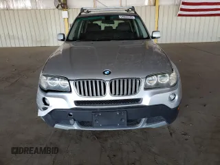 2008 BMW X3 3.0si with VIN WBXPC93458WJ18064, listed as a Copart auction lot 54932435 with 142,346 mi miles and Salvage Title. Bid and sale history available at DreamBid. Image 5.