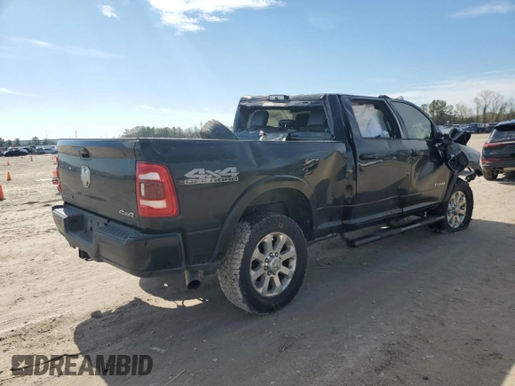 2019 Ram 2500 Laramie with VIN 3C6UR5FLXKG652703, listed as a Copart auction lot 88814275 with 74,484 mi miles and Salvage Title. Bid and sale history available at carsss.com. Image 3.