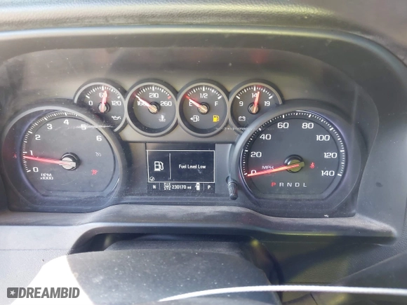 2019 Chevrolet Silverado 1500 Custom Trail Boss with VIN 1GCPYCEF3KZ428391, listed as a IAAI auction lot 41793628 with 230,170 mi miles. Bid and sale history available at carsss.com. Image 7.