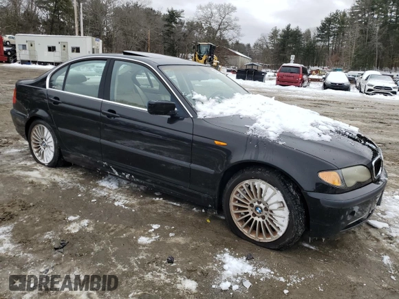 2003 BMW 3 Series 330xi with VIN WBAEW534X3PG20883, listed as a Copart auction lot 44990785 with 126,414 mi miles and Clean Title. Bid and sale history available at carsss.com. Image 4.