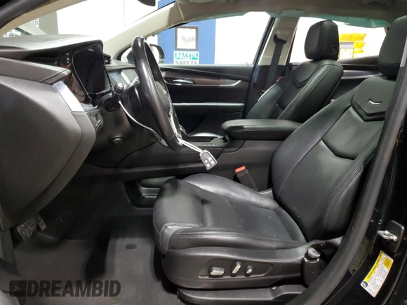 2018 Cadillac XT5 Premium Luxury AWD with VIN 1GYKNFRS7JZ104736, listed as a Copart auction lot 52029565 with 80,263 mi miles and Salvage title. Bid and sale history available at DreamBid. Image 7.