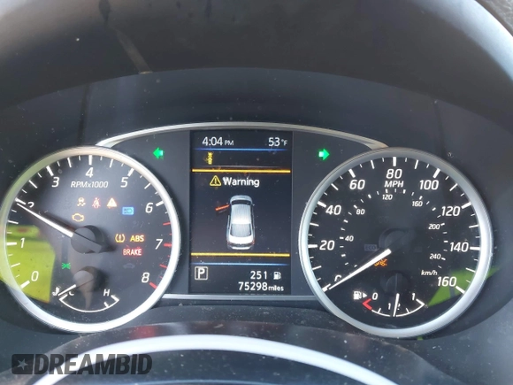 2019 Nissan Sentra S z VIN 3N1AB7APXKY265054, wystawiony jako IAAI lot #40929593 z przebiegiem 75 298 mil mil oraz . Historia ofert i sprzedaży dostępna na DreamBid. Obrazek 7.