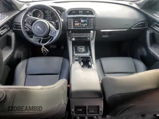 2018 Jaguar F-Pace 25t Premium with VIN SADCJ2FX3JA276263, listed as a Copart auction lot 53951035 with 70,385 mi miles and Salvage Title. Bid and sale history available at DreamBid. Image 8.