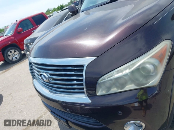 2013 Infiniti QX56 with VIN JN8AZ2NE9D9060178, listed as a IAAI auction lot 42058533 with 139,267 mi miles. Bid and sale history available at carsss.com. Image 12.
