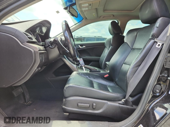 2011 Acura TSX Technology with VIN JH4CW2H62BC002509, listed as a Copart auction lot 64375055 with 188,406 mi miles and Salvage title. Bid and sale history available at DreamBid. Image 7.