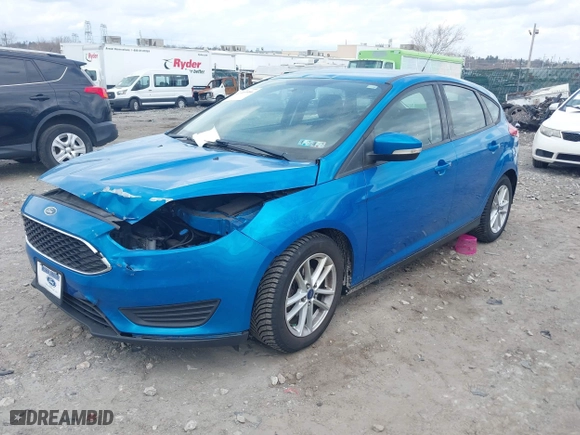 2017 Ford Focus SE with VIN 1FADP3K27HL232446, listed as a IAAI auction lot 41919986 with 98,346 mi miles. Bid and sale history available at carsss.com. Image 16.