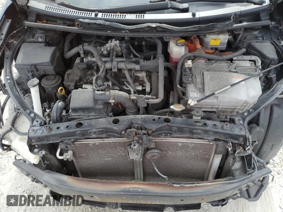 2013 Toyota Prius One with VIN JTDKDTB33D1552758, listed as a Copart auction lot 54849195 with 248,865 mi miles and Salvage Title. Bid and sale history available at DreamBid. Image 11.