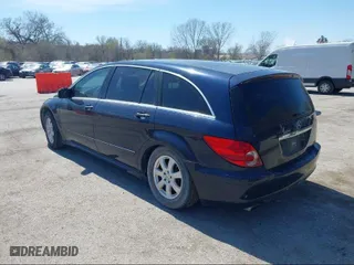 2007 Mercedes-Benz R-Class 3.5L with VIN 4JGCB65EX7A038480, listed as a IAAI auction lot 39936714 with 1 mi miles. Bid and sale history available at carsss.com. Image 3.