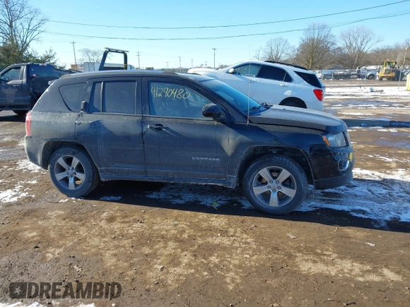 2017 Jeep Compass Latitude with VIN 1C4NJDEB5HD165566, listed as a IAAI auction lot 41290480 with 107,267 mi miles and . Bid and sale history available at DreamBid. Image 13.