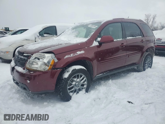 2009 Chevrolet Equinox LT w/2LT with VIN 2CNDL53F896207046, listed as a Copart auction lot 86961584 with 174,160 mi miles and Clean Title. Bid and sale history available at carsss.com. Image 1.