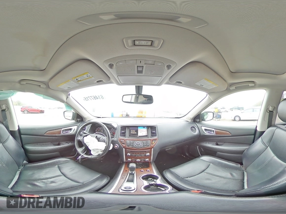2020 Nissan Pathfinder Platinum with VIN 5N1DR2DMXLC639291, listed as a Copart auction lot 61467715 with 97,949 mi miles and Salvage title. Bid and sale history available at DreamBid. Image 16.
