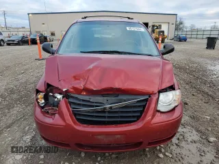 2007 Chrysler Town & Country LWB Touring with VIN 2A4GP54L47R269303, listed as a Copart auction lot 80151544 with 125,213 mi miles and Non Repairable. Bid and sale history available at carsss.com. Image 5.