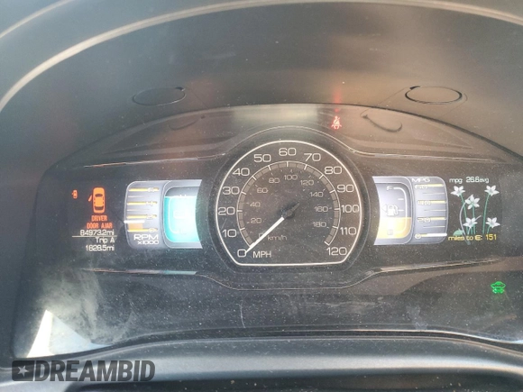 2011 Lincoln MKZ Hybrid z VIN 3LNDL2L3XBR775589, wystawiony jako Copart lot #50796705 z przebiegiem 84 973 mil mil oraz Szkoda całkowita • Salvage title. Historia ofert i sprzedaży dostępna na DreamBid. Obrazek 9.