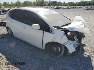 2010 Honda Fit Sport with VIN JHMGE8G44AC039907, listed as a Copart auction lot 53267125 with Not provided miles and Salvage title. Bid and sale history available at DreamBid. Image 4.
