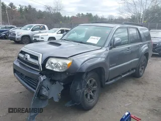 2007 Toyota 4Runner SR5 with VIN JTEZU14R970084450, listed as a IAAI auction lot 42048738 with 246,699 mi miles. Bid and sale history available at carsss.com. Image 2.