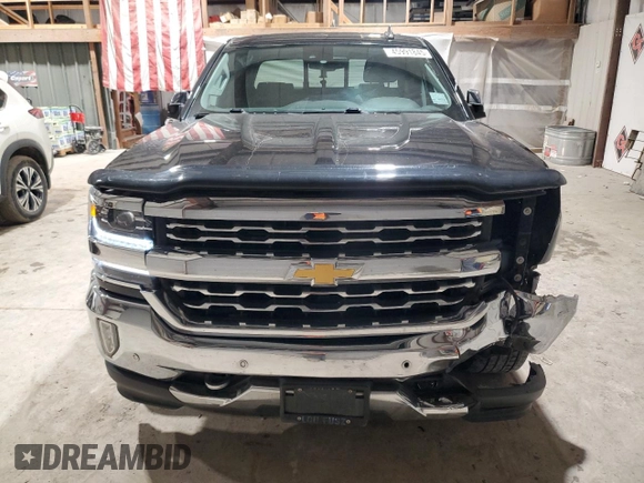 2017 Chevrolet Silverado 1500 LTZ with VIN 3GCUKSEC4HG354251, listed as a Copart auction lot 45991845 with 124,467 mi miles and Clean Title. Bid and sale history available at DreamBid. Image 5.
