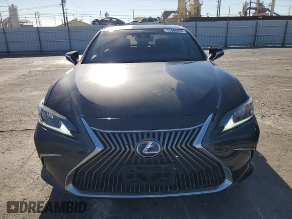 2021 Lexus ES with VIN 58ACA1C14MU005032, listed as a Copart auction lot 77665924 with 54,721 mi miles and Salvage Title. Bid and sale history available at carsss.com. Image 5.