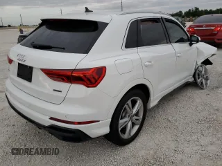 2021 Audi Q3 S line Premium with VIN WA1DECF37M1057375, listed as a Copart auction lot 70383672 with 17,095 mi miles. Bid and sale history available at carsss.com. Image 3.