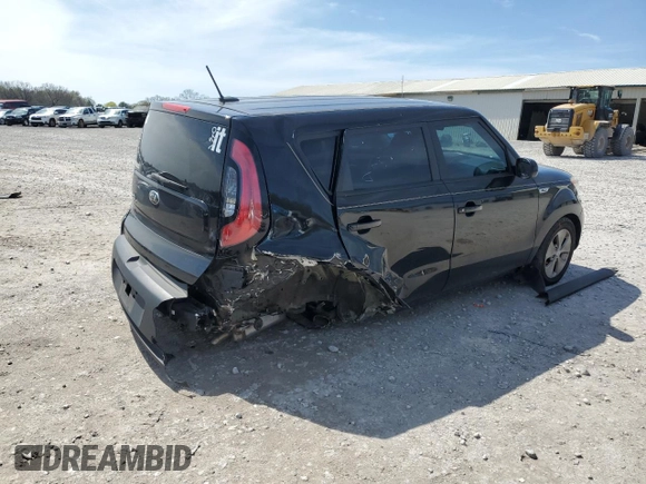 2016 Kia Soul with VIN KNDJN2A27G7278641, listed as a Copart auction lot 51464015 with 154,086 mi miles and Salvage Title. Bid and sale history available at carsss.com. Image 3.