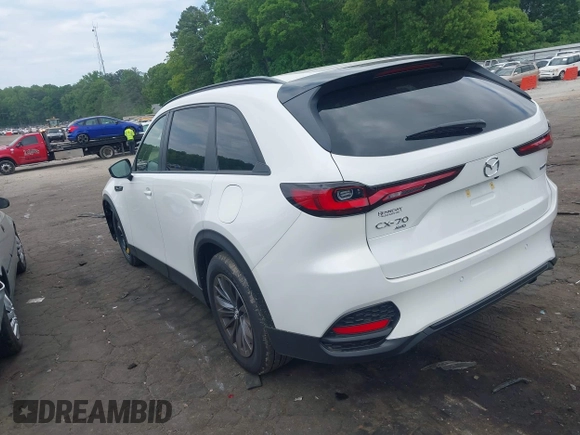 2025 Mazda CX-70 Preferred with VIN JM3KJBHD4S1122583, listed as a IAAI auction lot 42135706 with 1,700 mi miles and . Bid and sale history available at DreamBid. Image 3.