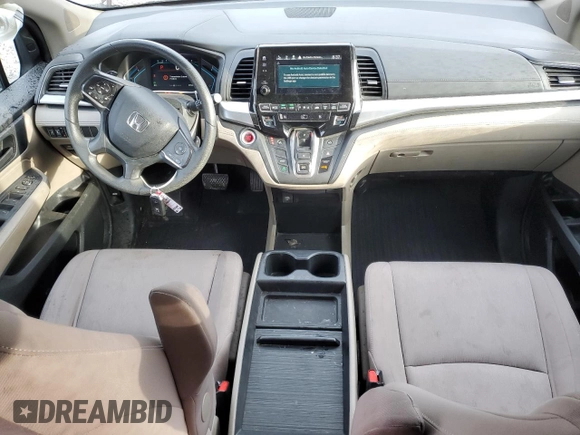 2019 Honda Odyssey EX with VIN 5FNRL6H51KB090958, listed as a Copart auction lot 46678835 with 95,664 mi miles and Salvage Title. Bid and sale history available at carsss.com. Image 8.
