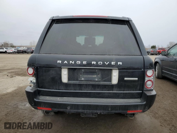 2011 Land Rover Range Rover SC with VIN SALMF1E47BA343203, listed as a Copart auction lot 51349035 with 143,467 mi miles and Clean title. Bid and sale history available at DreamBid. Image 6.