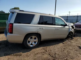 2015 Chevrolet Tahoe LTZ z VIN 1GNSKCKC5FR100084, wystawiony jako Copart lot #68003764 z przebiegiem Nie podano mil oraz Czysty tytuł • Clean title. Historia ofert i sprzedaży dostępna na DreamBid. Obrazek 3.