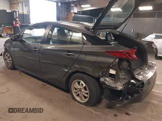 2021 Toyota Prius LE with VIN JTDKAMFP8M3175487, listed as a IAAI auction lot 42176936 with 78,153 mi miles and . Bid and sale history available at DreamBid. Image 3.