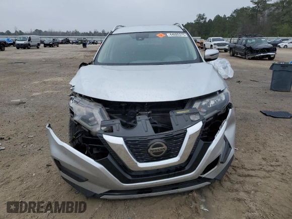 2019 Nissan Rogue SV with VIN KNMAT2MT7KP533100, listed as a Copart auction lot 44695375 with 83,773 mi miles and Salvage Title. Bid and sale history available at DreamBid. Image 5.