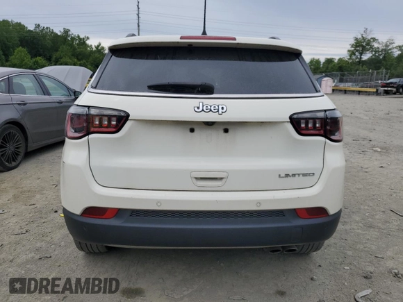 2021 Jeep Compass Limited с VIN 3C4NJCCBXMT573465, выставлен на аукционе Copart как лот 57687045 с пробегом 50 361 миль миль и Списание • Salvage title. История ставок и продаж доступна на DreamBid. Изображение 6.