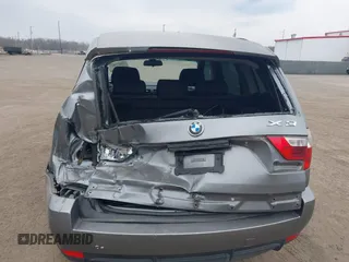 2009 BMW X3 xDrive30i with VIN WBXPC934X9WJ27487, listed as a IAAI auction lot 41677621 with 191,102 mi miles. Bid and sale history available at carsss.com. Image 6.