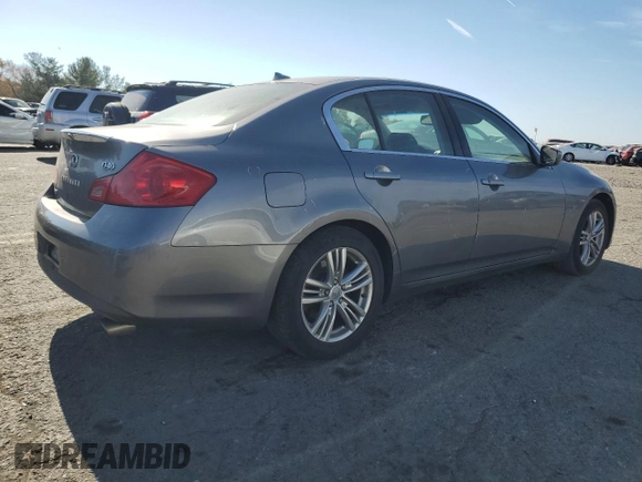 2015 Infiniti Q40 with VIN JN1CV6AR2FM650967, listed as a Copart auction lot 78579284 with 177,292 mi miles and Salvage Title. Bid and sale history available at DreamBid. Image 3.