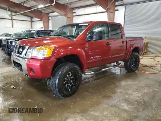 2014 Nissan Titan S with VIN 1N6AA0EC8EN512598, listed as a Copart auction lot 53722515 with 87,581 mi miles and Clean title. Bid and sale history available at DreamBid. Image 1.