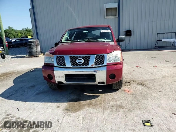 2008 Nissan Titan SE with VIN 1N6BA07D78N326338, listed as a Copart auction lot 52522195 with 198,863 mi miles and Salvage Title. Bid and sale history available at carsss.com. Image 10.