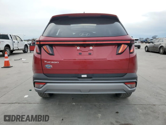 2025 Hyundai Tucson Limited with VIN 5NMJE3DE0SH458413, listed as a Copart auction lot 89299505 with 2,830 mi miles and Salvage Title. Bid and sale history available at carsss.com. Image 6.