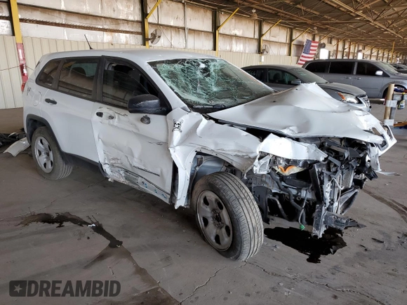 2017 Jeep Cherokee Sport с VIN 1C4PJLAB5HW643353, выставлен на аукционе Copart как лот 57707195 с пробегом 104 655 миль миль и Списание • Salvage title. История ставок и продаж доступна на DreamBid. Изображение 4.