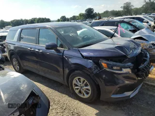2022 Kia Carnival LXS with VIN KNDNB4H32N6158768, listed as a Copart auction lot 59076934 with 42,898 mi miles and Salvage Title. Bid and sale history available at carsss.com. Image 4.
