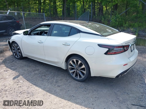 2023 Nissan Maxima Platinum with VIN 1N4AA6FV5PC505862, listed as a IAAI auction lot 42418625 with 10,485 mi miles and . Bid and sale history available at DreamBid. Image 3.