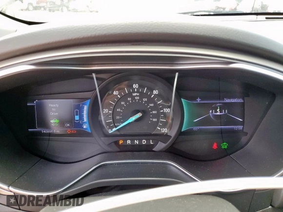 2013 Ford Fusion SE Hybrid with VIN 3FA6P0LU0DR267560, listed as a Copart auction lot 60563415 with 140,998 mi miles and Clean title. Bid and sale history available at DreamBid. Image 9.