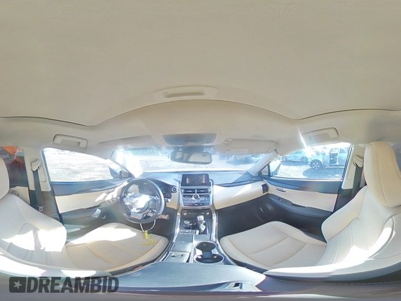 2021 Lexus NX with VIN JTJDJRDZXM2166755, listed as a Copart auction lot 44252825 with 57,518 mi miles and Salvage Title. Bid and sale history available at carsss.com. Image 14.