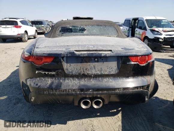 2014 Jaguar F-Type V6 with VIN SAJWA6E75E8K03346, listed as a Copart auction lot 69998944 with Not Provided miles and Salvage Title. Bid and sale history available at DreamBid. Image 6.