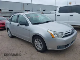 2010 Ford Focus SE with VIN 1FAHP3FN7AW290356, listed as a IAAI auction lot 41915359 with 60,027 mi miles. Bid and sale history available at carsss.com. Image 1.