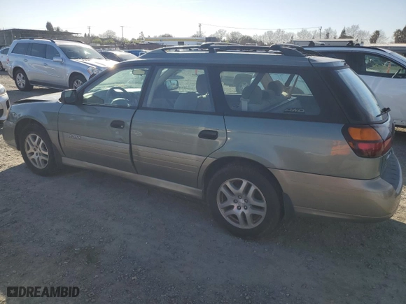 2004 Subaru Legacy Wagon (Natl) Outback with VIN 4S3BH675147639510, listed as a Copart auction lot 46983405 with 159,250 mi miles and Salvage Title. Bid and sale history available at carsss.com. Image 2.