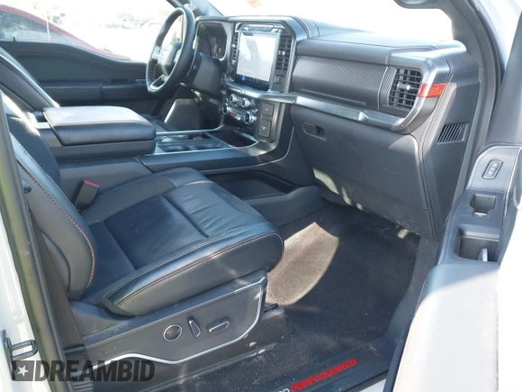 2024 Ford F-150 Raptor with VIN 1FTFW1RG0RFC21543, listed as a IAAI auction lot 41845627 with 11,808 mi miles and . Bid and sale history available at DreamBid. Image 5.