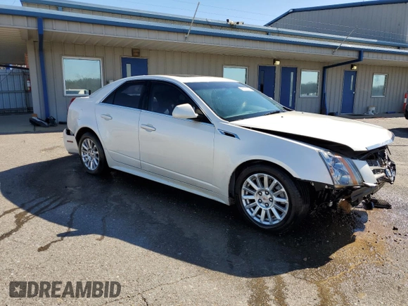 2011 Cadillac CTS Sedan Luxury with VIN 1G6DH5EY1B0133071, listed as a Copart auction lot 45636145 with 109,687 mi miles and Salvage Title. Bid and sale history available at carsss.com. Image 4.