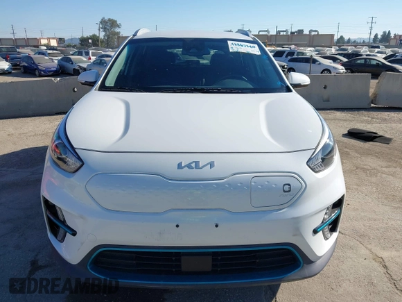 2022 Kia Niro EV S with VIN KNDCC3LG1N5160736, listed as a IAAI auction lot 41862260 with 46,812 mi miles. Bid and sale history available at carsss.com. Image 12.